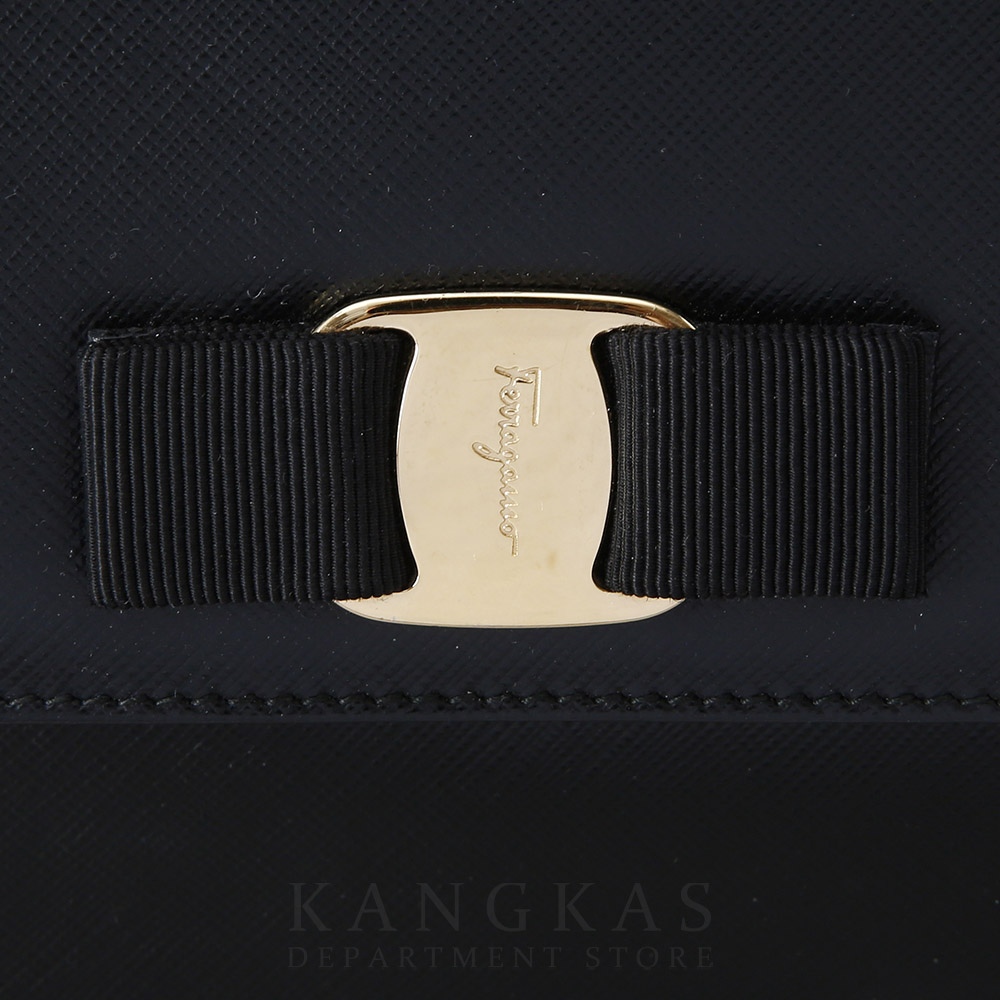 FERRAGAMO(USED)페레가모 바라리본 체인 숄더백